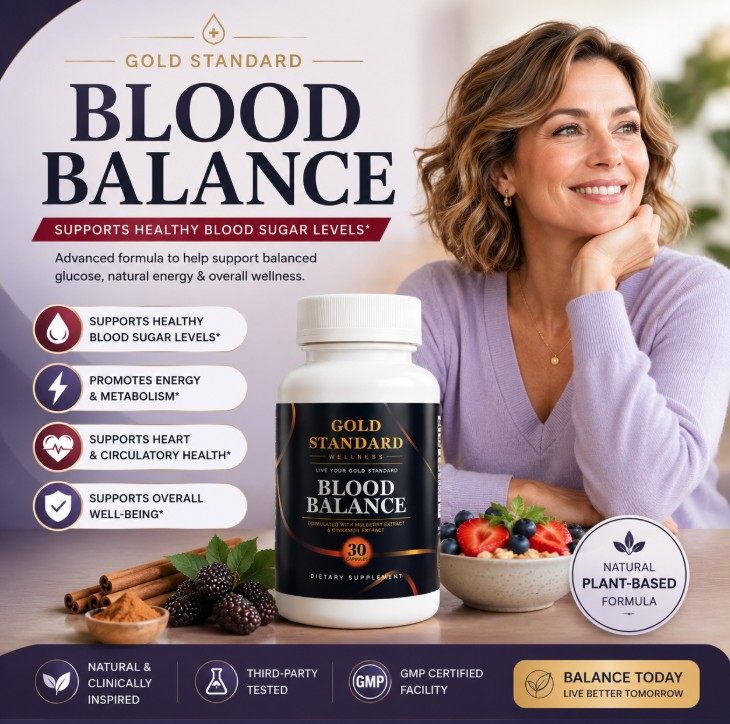 Gold Standard Blood Balance lifestyle feature
